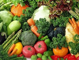 深色蔬果比浅色的含有更多的维生素和抗氧化物质