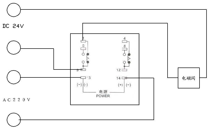 断电延时继电器和送电延时怎么识别_omron带瞬动触头断电延时型时间继电器电路图_omron带瞬动触头断电延时型时间继电器电路图