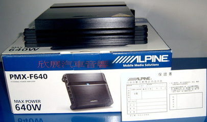 嘉义欣展 ALPINE PMXF640 四声道扩大机 ☆ 嘉义欣展 ALPINE PMXF640 四声道扩大机 ☆
