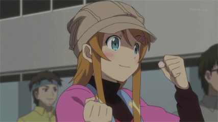 动漫超萌妹子动态图