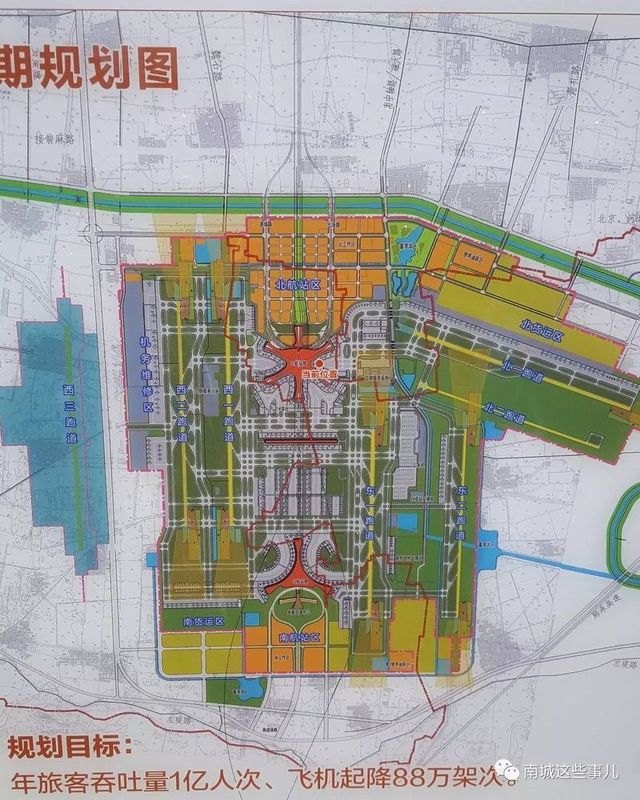 根据规划,新机场北线高速公路西起涿州,东至廊坊,满足西侧石家庄,保定图片