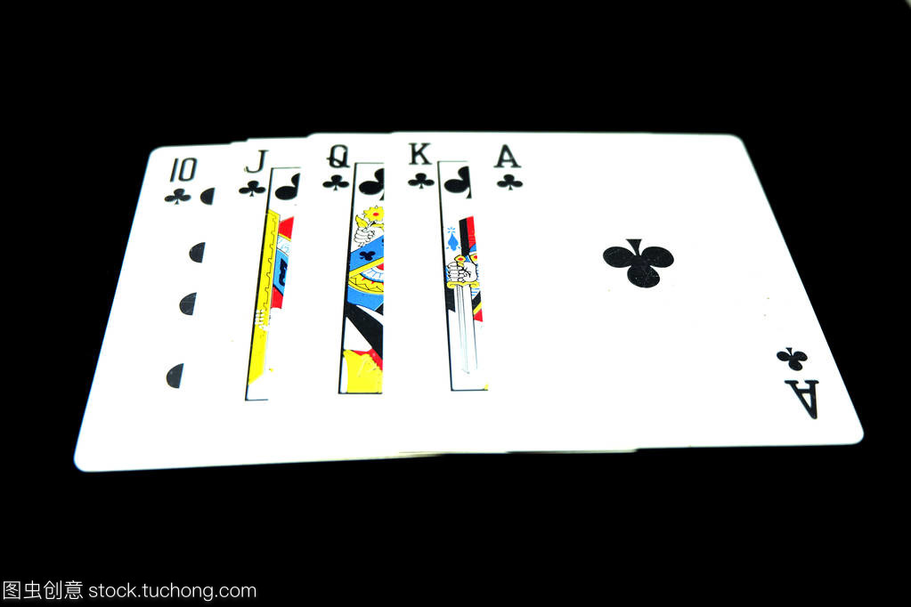 Playing Cards Game Isolated. Deck of Play Ca Playing Cards Game Isolated. Deck of Play Ca