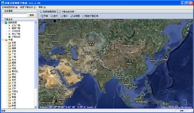 谷歌卫星地图下载器图片