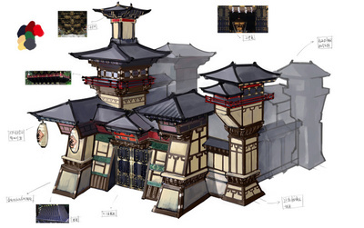 赤壁场景原画@Biu爷采集到场景(183图) 赤壁场景原画@Biu爷采集到场景(183图)