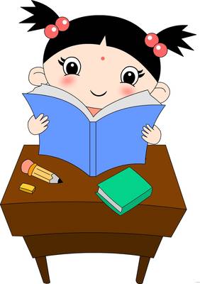 读书手抄报卡通人物素材图片(二)-135kb