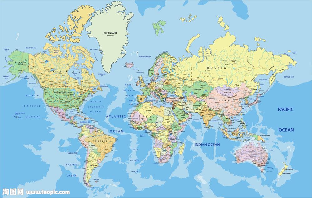 全球地图图片
