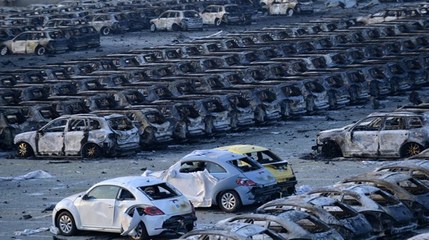 Взрыв в Тяньцзине страх Взрыв в Тяньцзине страх