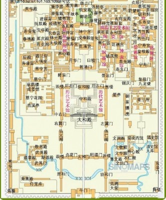 北京皇宫地图,清朝皇宫地图,明朝皇宫 地图_乐意娱乐网图片