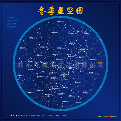 四季星空图 四季星空图
