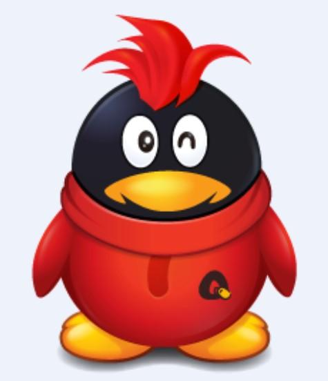 红毛小q是腾讯qq会员卡通形象代言人图片