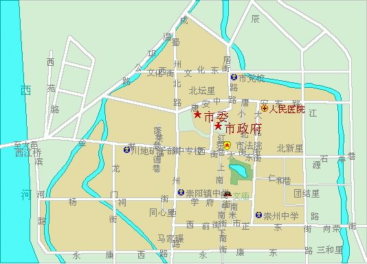 崇州怀远地图图片_崇州地图