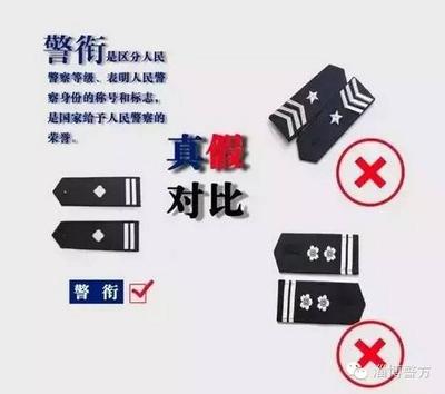 7,  警察的肩章怎么看.